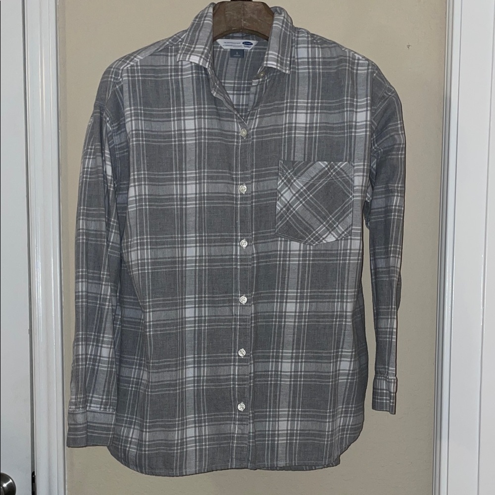 Gray Plaid Light Flannel
